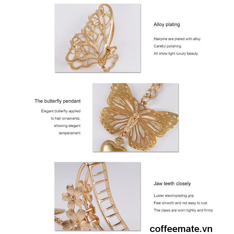 【coffeemate】⚡ Hợp thời trang đơn giản nơ nữ hoa lấy tóc