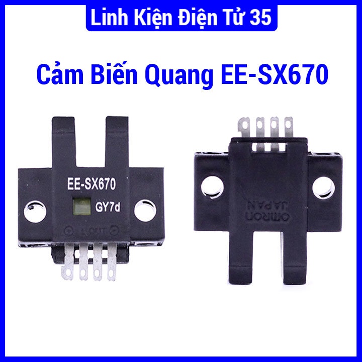 Cảm biến quang EE-SX670, nhiều dải sản phẩm, phát hiện vật trong mờ, ngắn mạch ngõ ra