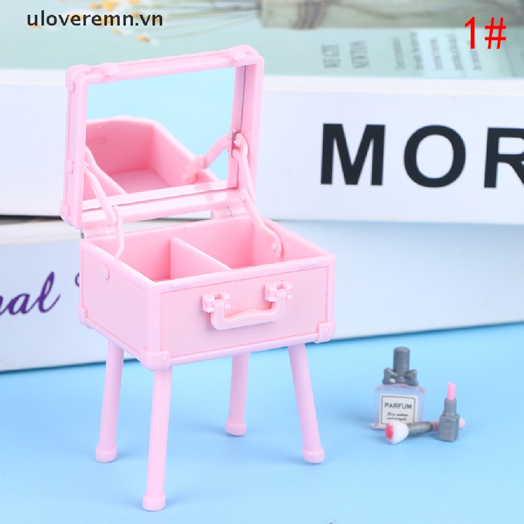 1 Bộ Ốp Gương Trang Trí Nhà Búp Bê Tỉ Lệ 1: 12