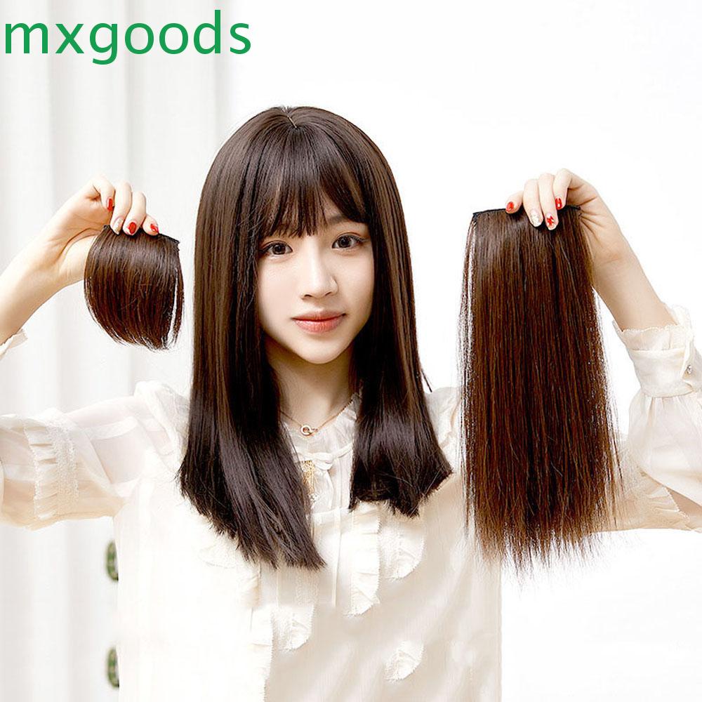 Tóc giả thẳng dài bằng sợi tự nhiên chịu nhiệt độ cao nhiều màu tùy chọn cho nữ