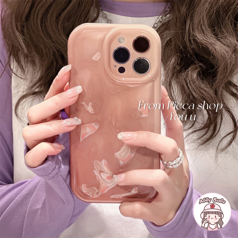 Ốp Điện Thoại TPU Mềm Bo Viền Chống Sốc Màu Gradient Bóng Sang Trọng Cho IPhone 14 Pro Max 13 12 11 Pro Max