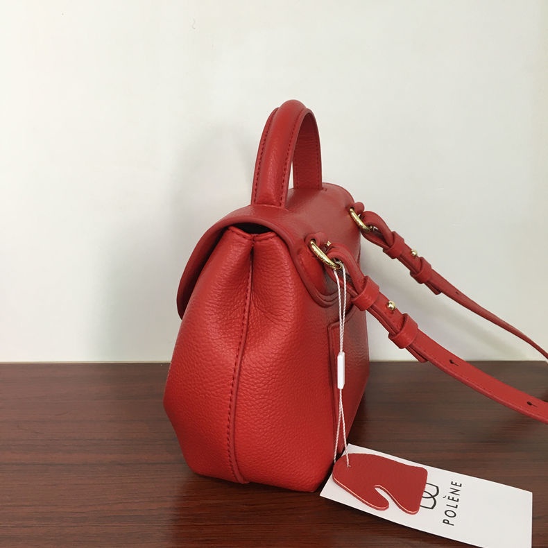 Túi Da Bò Đeo Chéo Một Bên Vai Kích Thước Nhỏ Mẫu Mới 2022 Niche Thiết Kế Cực Đầu Tiên Dành Cho Bạn Nữ