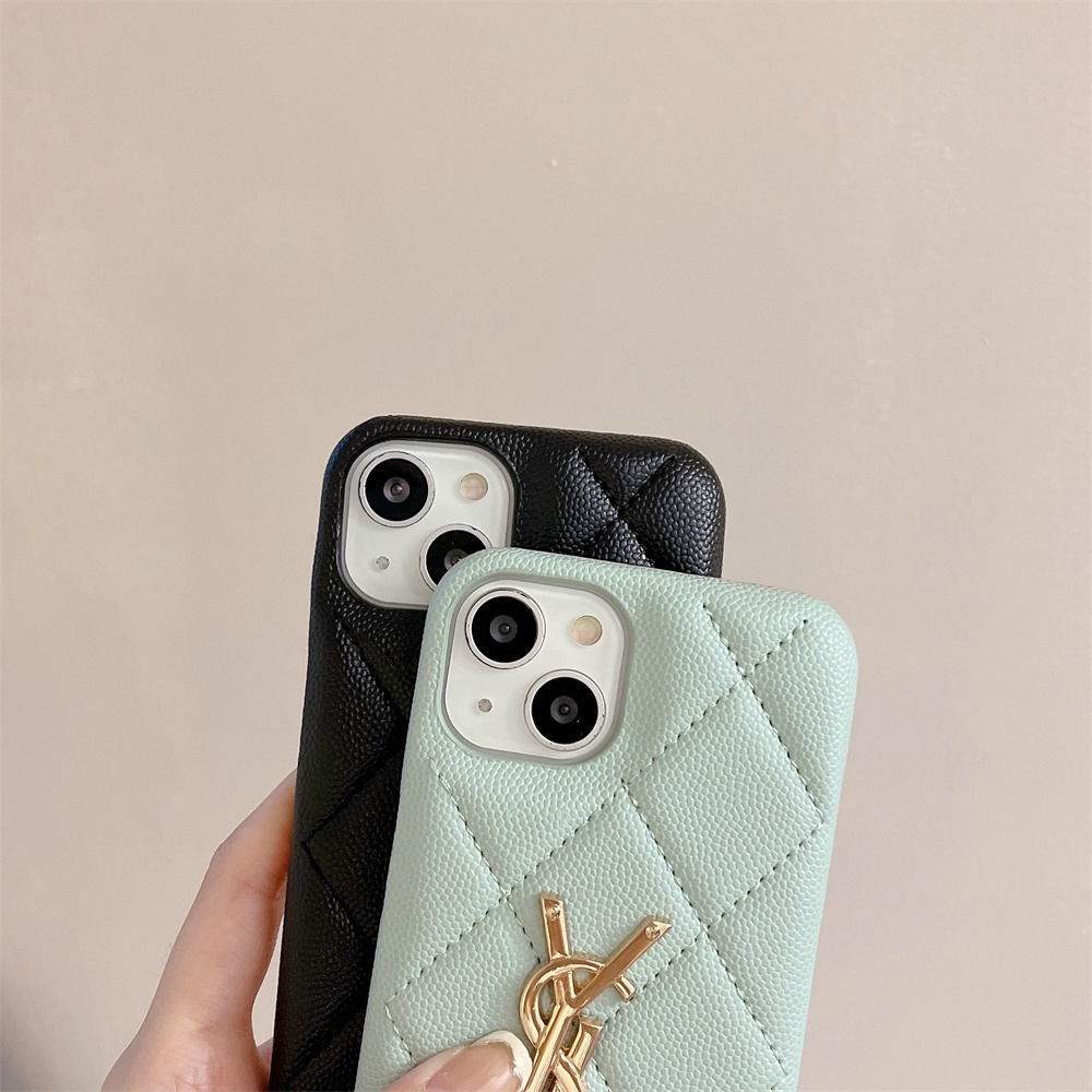 Bao Da In Logo Thời Trang Sang Trọng Cho IPhone 14 Pro / 14 Plus / 14 Pro Max / 13 Pro / 13 Pro Max / 12 Pro / 12 Pro Max / 11