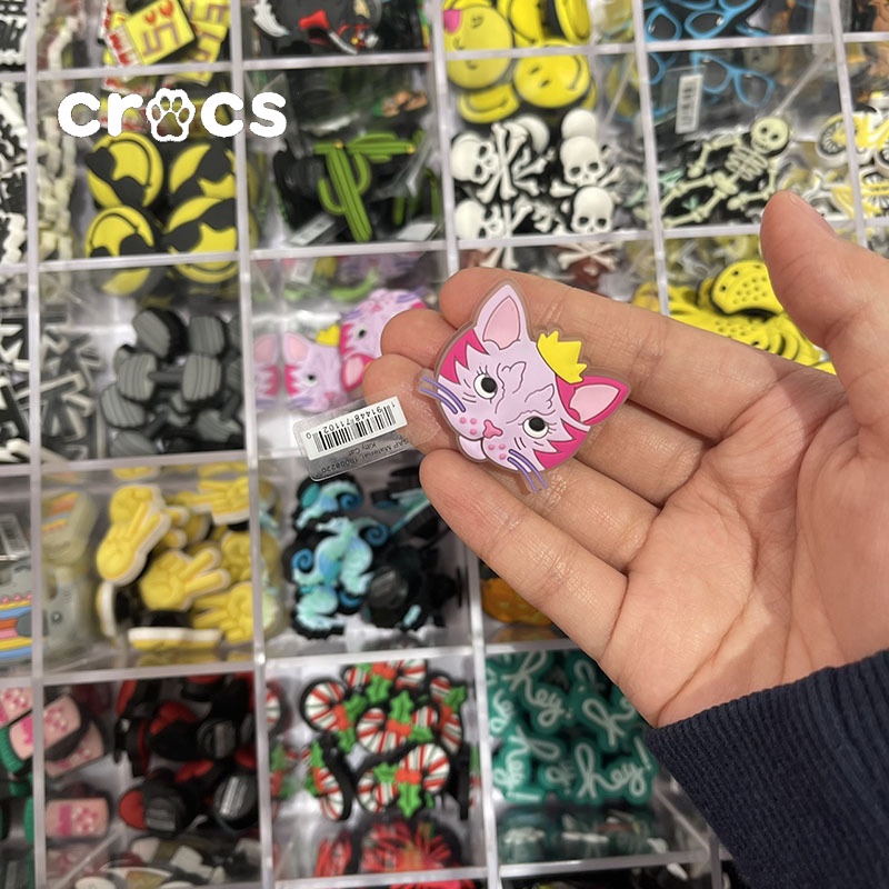 CROCS Logo Chữ Cái Tiếng Anh jibbitz Trang Trí Trên Cùng
