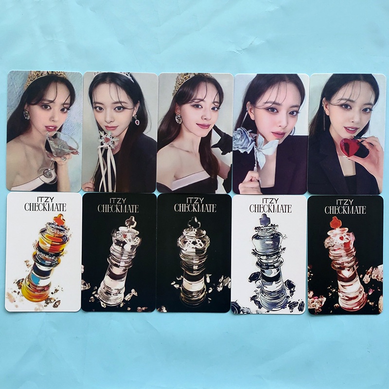Set 5 Tấm Ảnh Lomo Card Ryuji CHAERYEONG LIA Yua YEJI