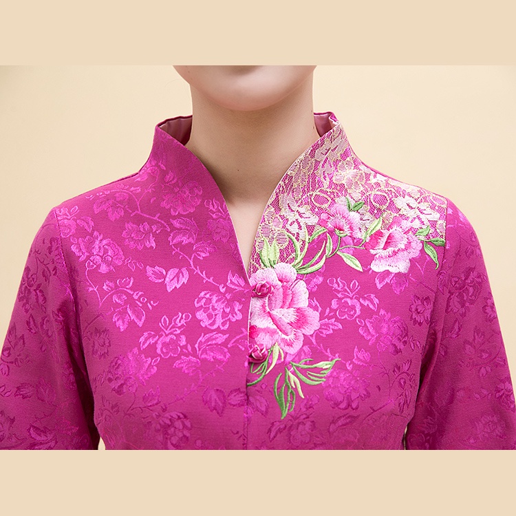 Áo Kiểu Retro Trung Hoa Thoáng Khí Thân Thiện Với Da