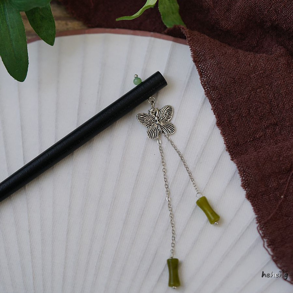 Trâm Cài Tóc Bằng Gỗ Phong Cách Cổ Điển Cho Phù Dâu