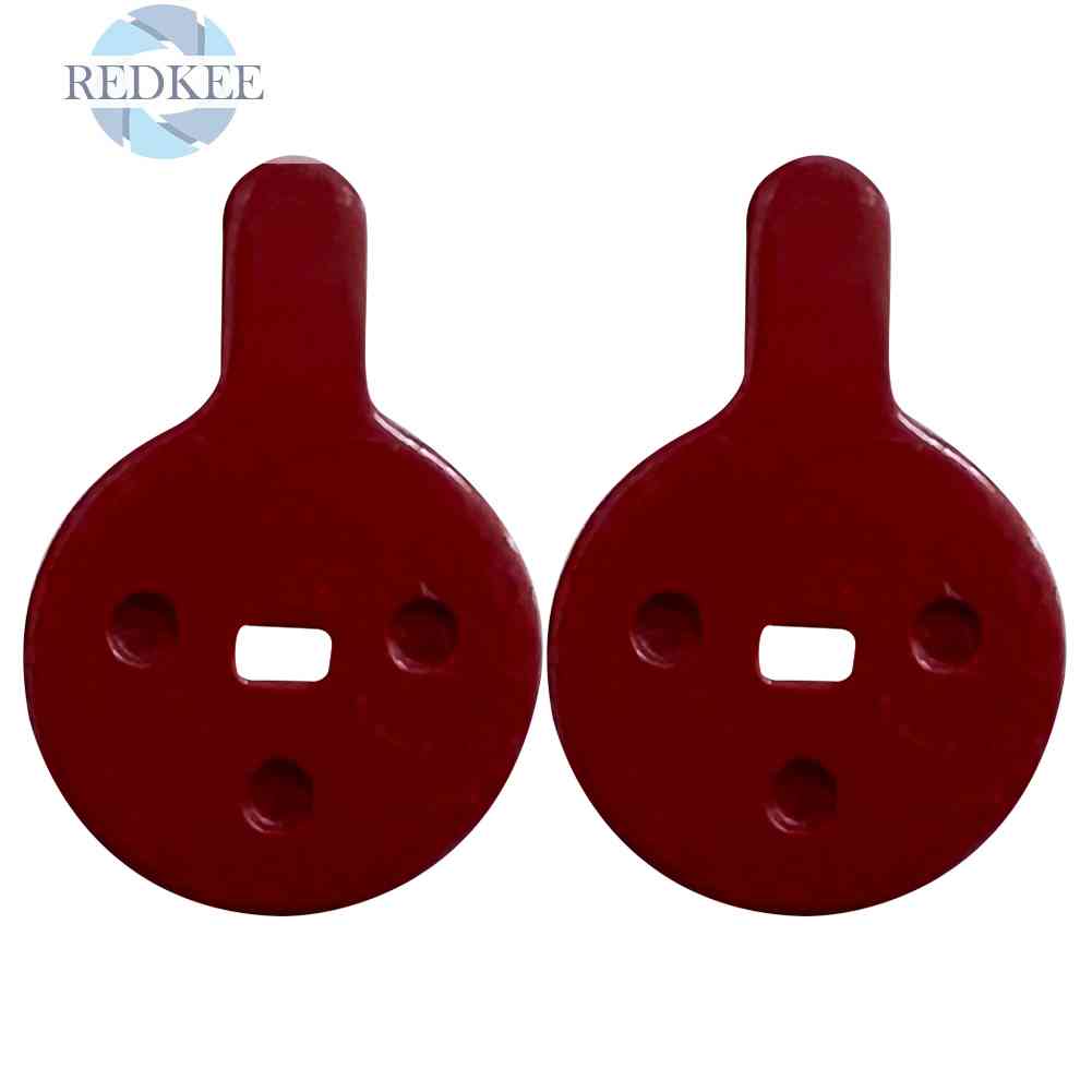 Set 2 Cặp Má Phanh Xe Đạp Leo Núi Bán Kim Loại