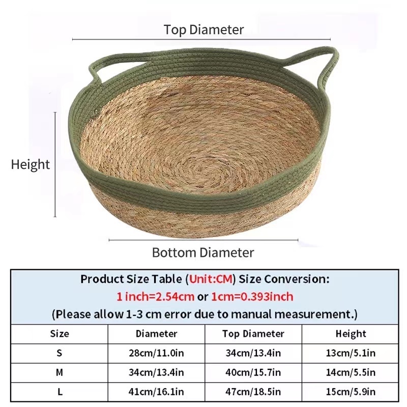 Ko Thảm Đan Mây Có Thể Tháo Rời Và Giặt Rửa Cho Mèo