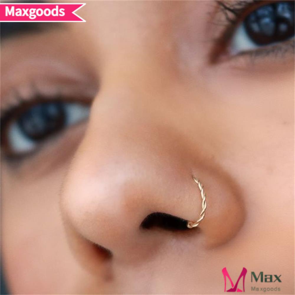 Khuyên Mũi Giả Trang Sức Thời Trang Cho Nam &amp; Nữ