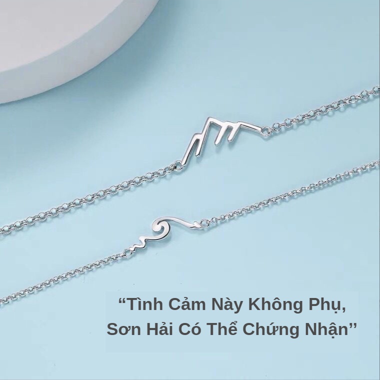 Vòng tay đôi nam nữ Vòng Đeo Tay Cặp Đôi Phong Cách Hàn Quốc Không Phai Màu Phù Hợp Làm Quà Cho Nữ/Sinh Viên