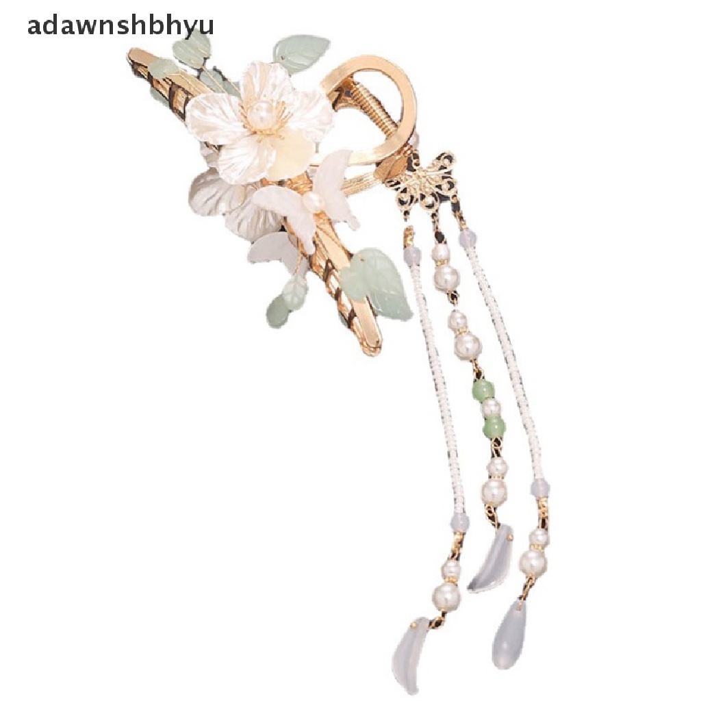 1 Kẹp Tóc Kim Loại Hình Hoa Bướm Phong Cách Hanfu