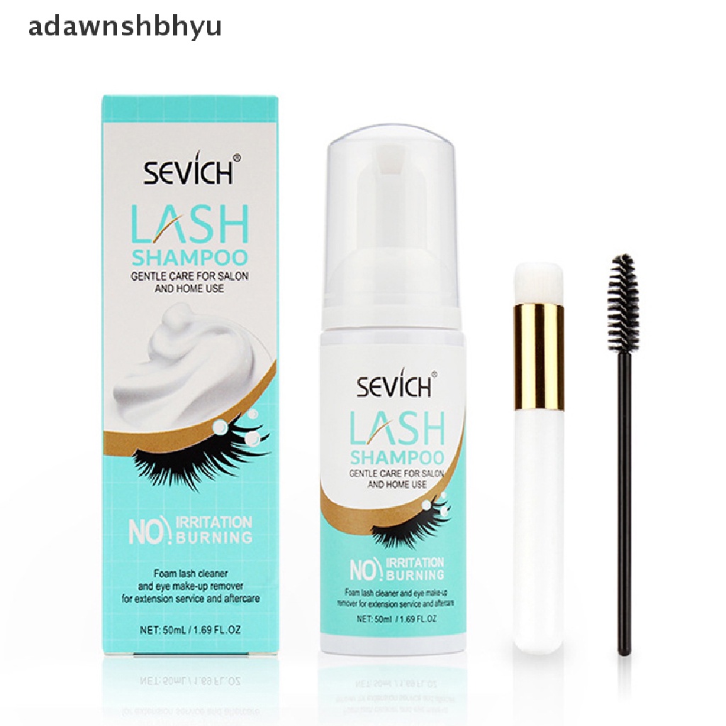 1 Bộ Dụng Cụ Vệ Sinh Lông Mi Giả adawnshbhyu Tiện Dụng