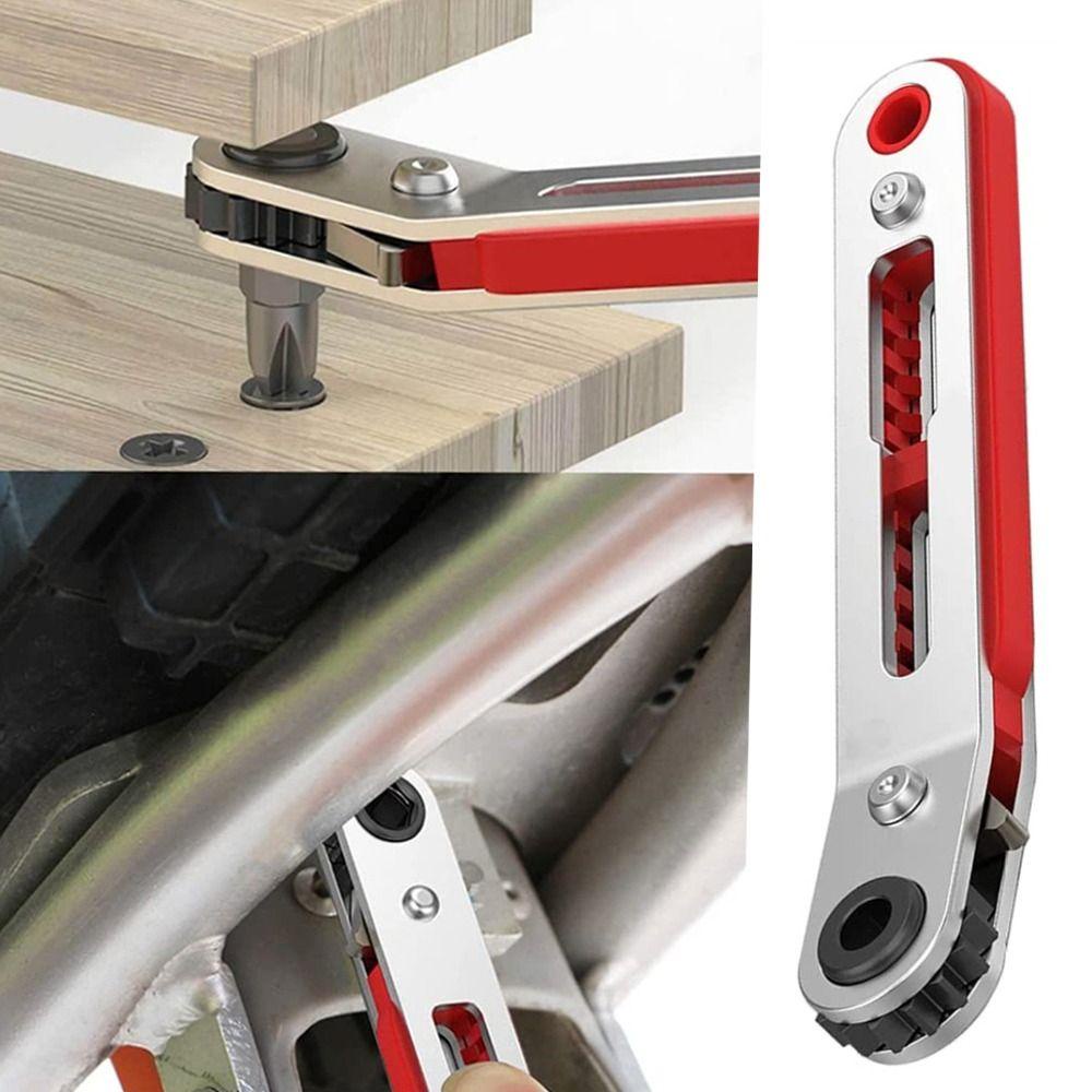 KUNHEV Chìa Vặn Bánh Cóc Mini 1 / 4 Inch Bền Bỉ Tiện Dụng