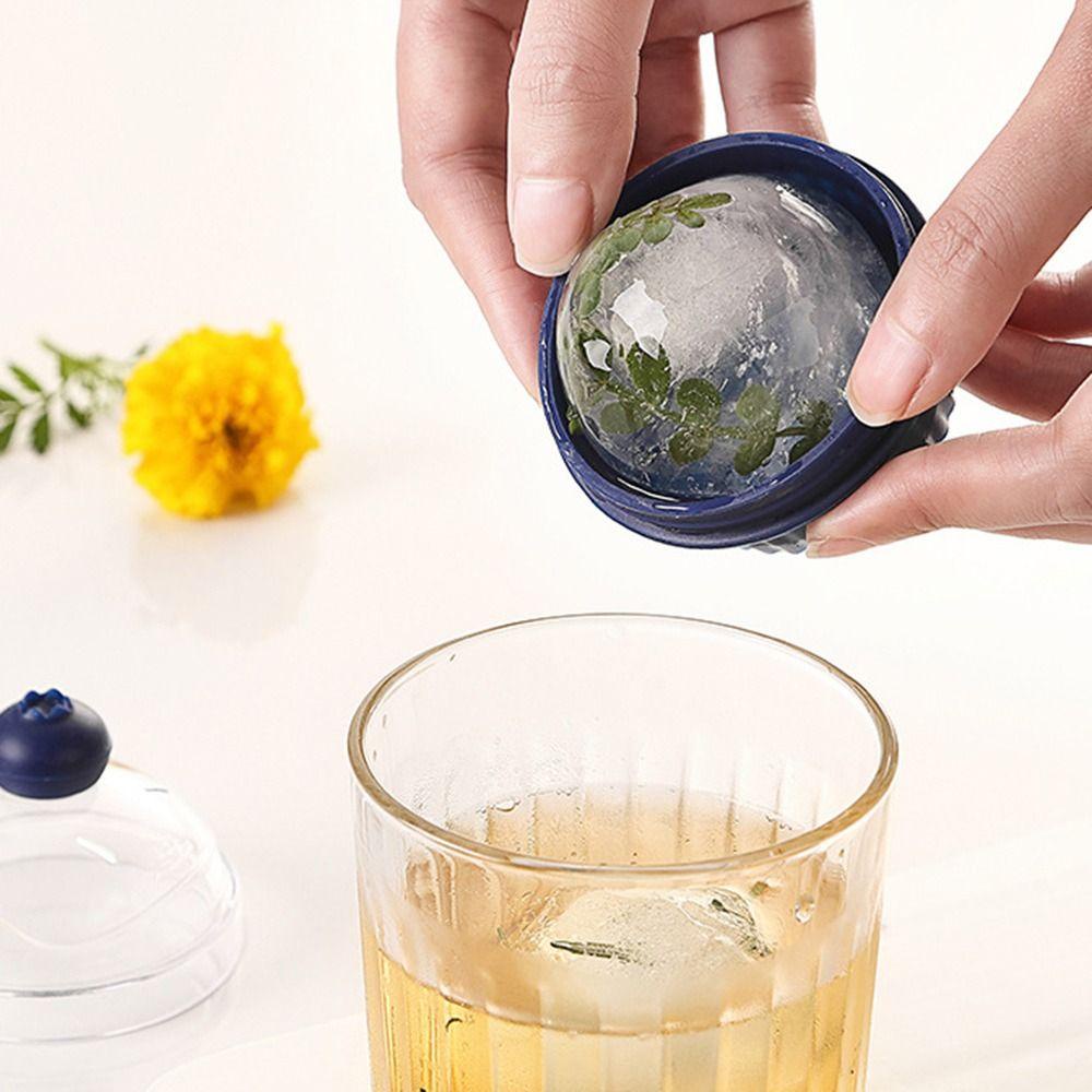 Khuôn Silicone Làm Đá Viên Hình Tròn 1