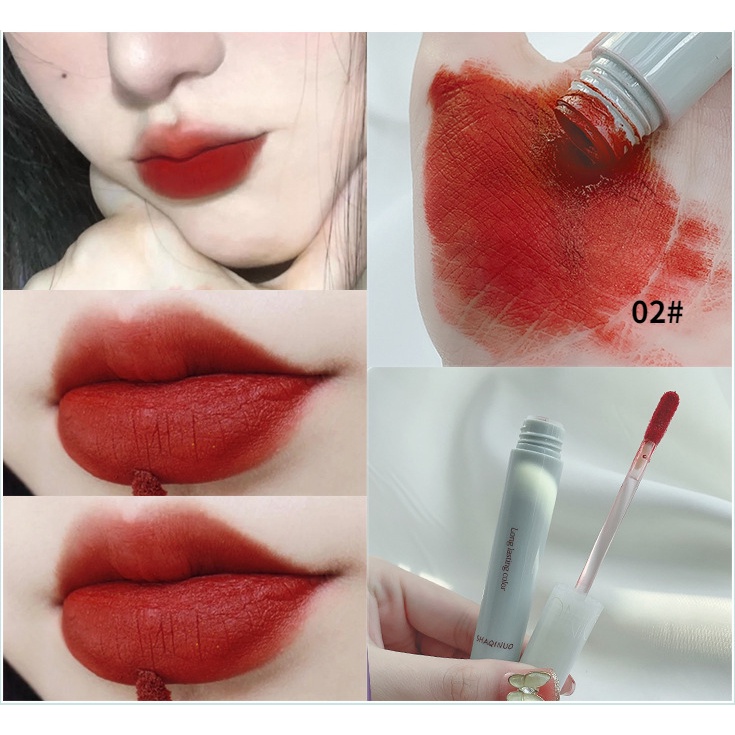 Son Môi Chất Nhung Dưỡng Ẩm Màu Trắng Tạo Hiệu Ứng Sương Khói