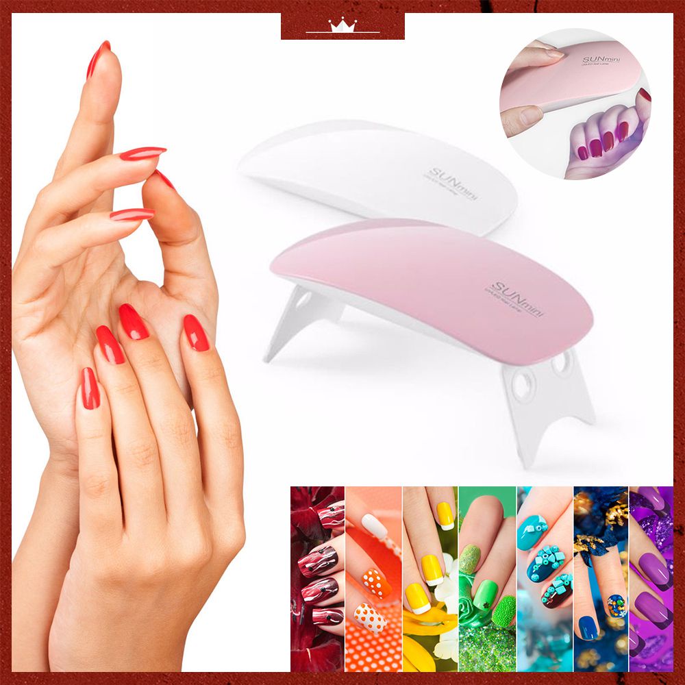 Máy hơ khô sơn gel sử dụng đèn LED UV 6W chất lượng