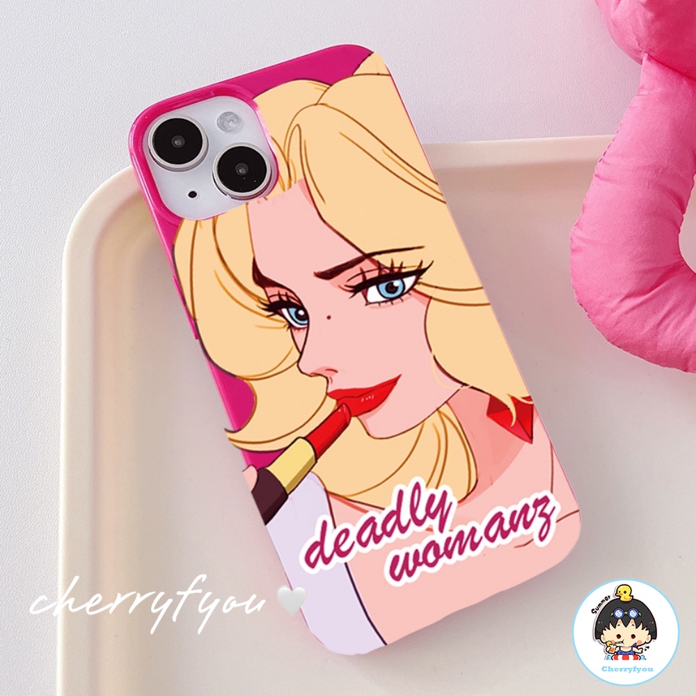 Ốp Điện Thoại TPU Mềm Siêu Mỏng Chống Rơi In Họa Tiết Vui Nhộn Dành Cho IPhone 14 13 12 11 Pro Max