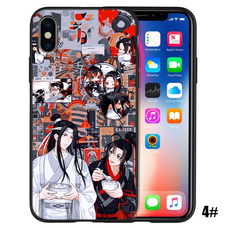 Ốp Điện Thoại Tpu In Hình Hoạt Hình Ma Đạo Tổ Sư Cho iPhone SE XR 5 5s 6 6s 7 8 Plus 11 Pro Max HAL23