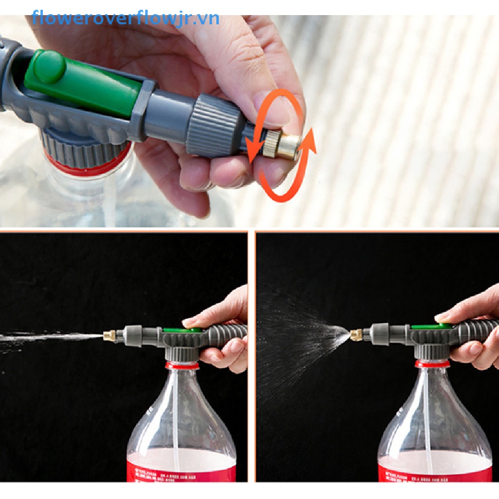 Đầu Vòi Phun Nước Áp Suất Cao Điều Chỉnh Được Thông Dụng Cho Sân Vườn