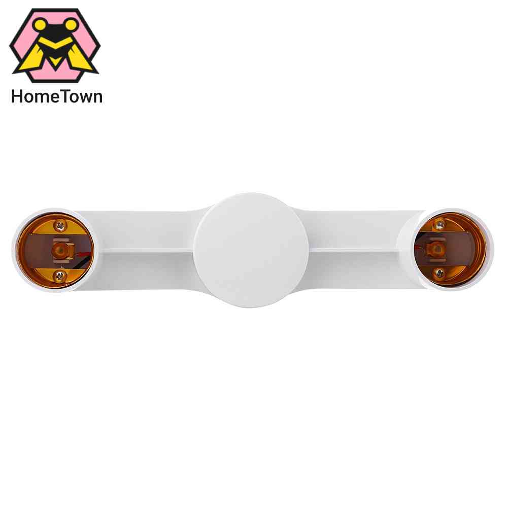 Đuôi Đèn Chuyển Đổi 2 Đầu E27 Sang 2E27 85-285V Dùng Trang Trí Nhà Cửa / Khách Sạn