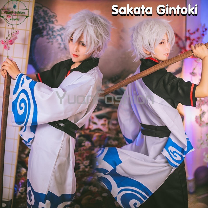 Gin Tama Sakata Gintoki Trang Phục Hóa Trang Hoàn Hảo