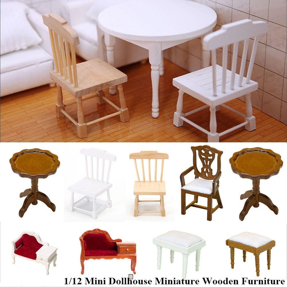 LAYOR1 Mô Hình Bàn Gỗ Chất Lượng Cao Trang Trí Nhà Búp Bê LAYOR1