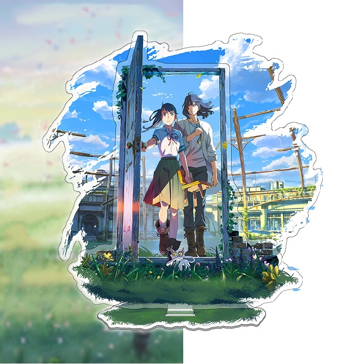 Giá Đỡ Mô Hình Nhân Vật Anime Bằng Acrylic YB2 Suzume no Tojimari