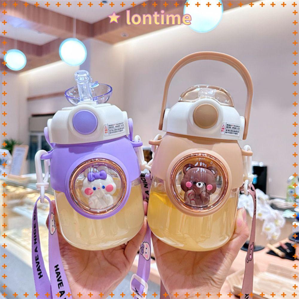 Bình Nước Họa Tiết Hoạt Hình Xinh Xắn Dành Cho Bé