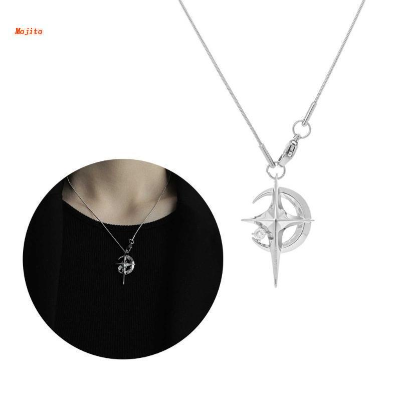 Vòng cổ Mặt Trăng Và Ngôi Sao ​Vòng cổ Choker Kiểu Dáng Đơn Giản Ngọt Ngào