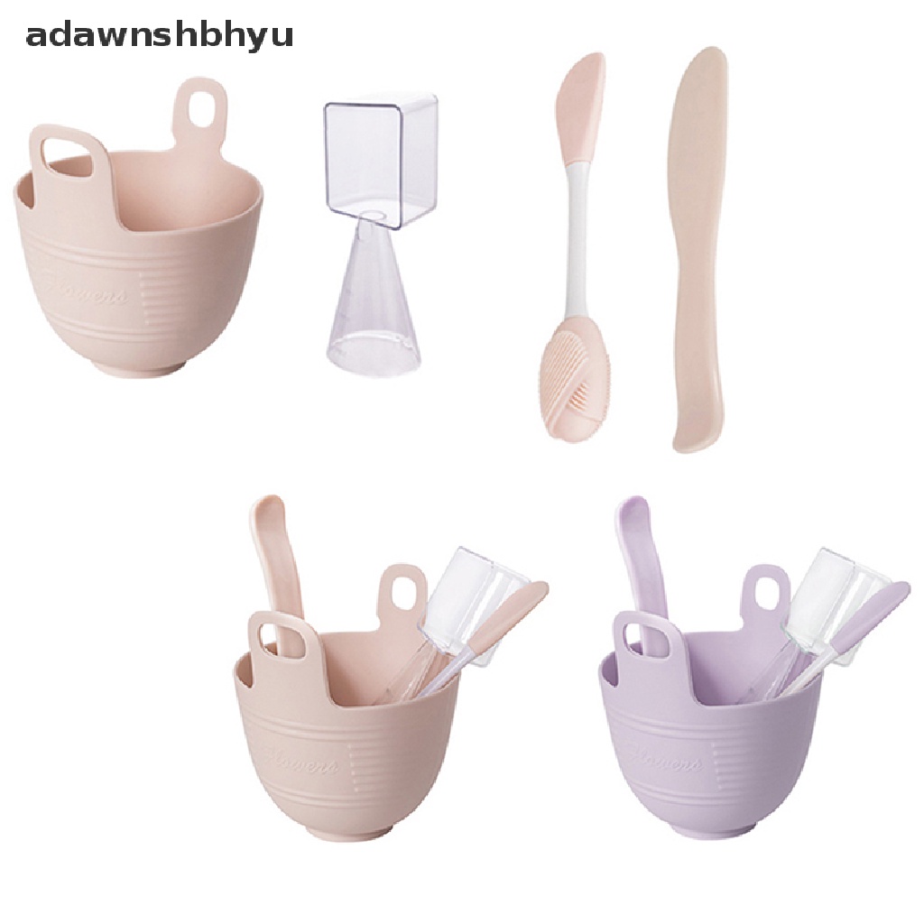 Bộ 4 Dụng Cụ Tự Làm Mặt Nạ Chăm Sóc Da Bằng Silicon Tiện Dụng