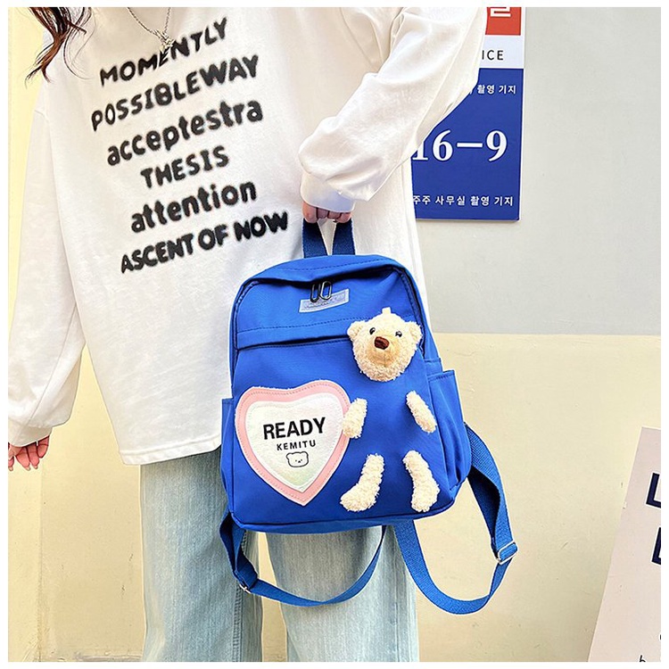 Bololo Ba Lô Đeo Vai Kiểu Hoạt Hình Gấu Đáng Yêu Cho Bé