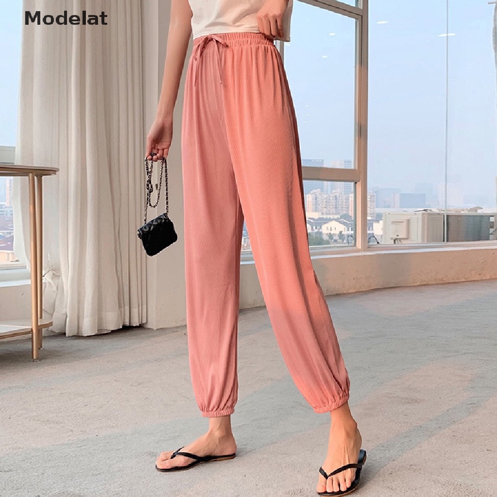 Quần Baggy Thể Thao Lưng Cao Thấm Hút Mồ Hôi Thời Trang Cho Nữ