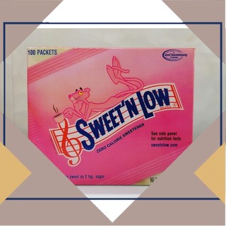 Đường ăn kiêng sweet’n low zero calorie sweetener usa hộp 100 gói 20g
