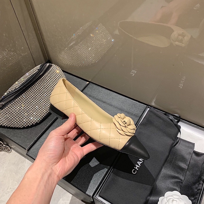 Xăng đan Bằng Da Mũi Nhọn Thời Trang Dành Cho Nữ