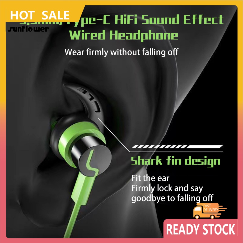 Tai Nghe 20-20KHz Giắc Cắm 3.5mm / Type-C HiFi Chuyên Dụng