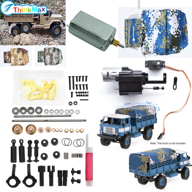 Hàng Có Sẵn Phụ Kiện Nâng Cấp Hộp Số Xe Hơi / Động Cơ Bằng Kim Loại WPL B14 B24 B16 C24 C14