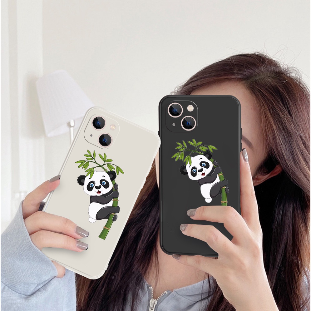 Ốp điện thoại in hình gấu trúc cho Redmi Note 11 11s 8 Pro 10 Pro 11 Pro 10 10S 9 9T Pro 9s 7 Pro 7s Poco M4 Pro 5G