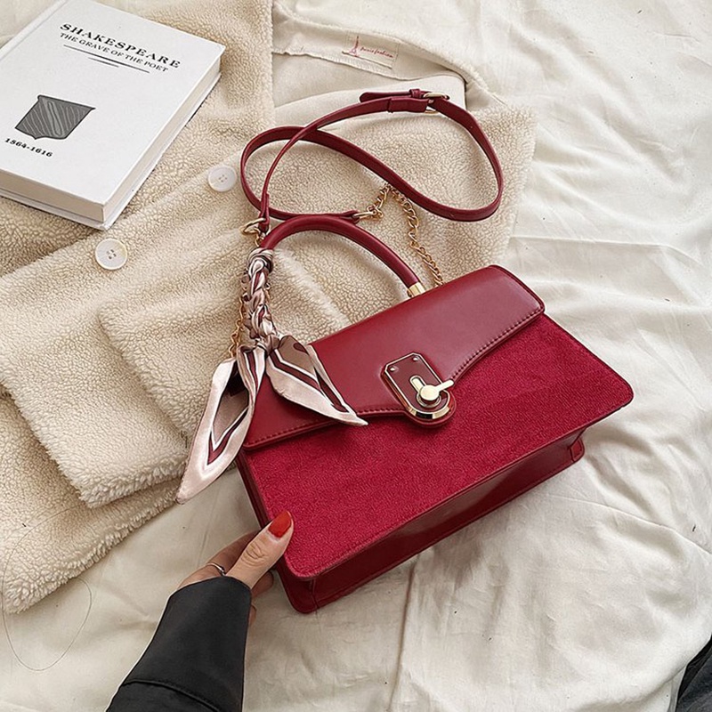 Túi Đeo Vai Bằng Da Cao Cấp Phong Cách Phương Tây Thời Trang Cho Nữ