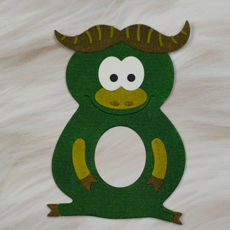 Khuôn Cắt Giấy Kim Loại Trang Trí Hình Động Vật Ngộ Nghĩnh