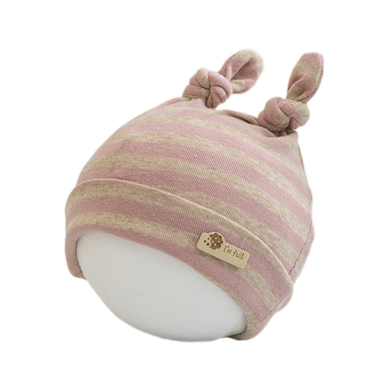 Mũ Beanie Thắt Nút Phong Cách Hồi Giáo Thời Trang Cho Bé Sơ Sinh 0-3 Tháng Tuổi