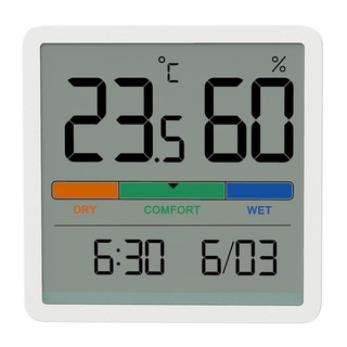 Đồng hồ tích hợp nhiệt ẩm kế YGH-5253 theo dõi nhiệt độ, độ ẩm