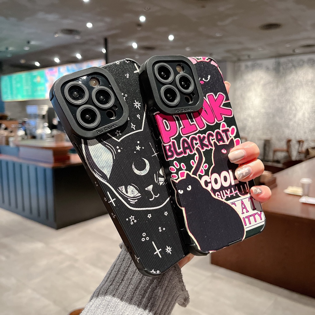 Ốp ĐiệN ThoạI HìNh MèO Dễ Thương Cho iPhone 11 14 13 12 PRO X XR XS MAX XSMAX 6 6s 6splus 7 8 plus