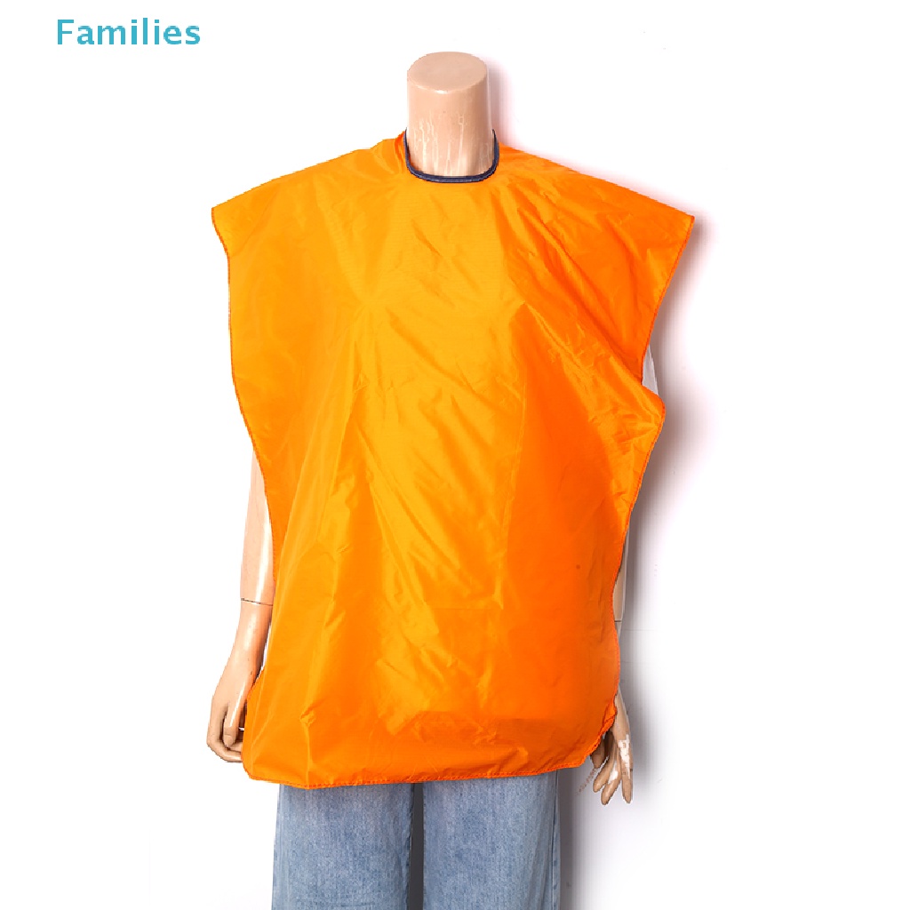 Áo Khoác Cắt Tóc Bằng Vải Nylon Chống Thấm Nước Mới Dành Cho Gia Đình