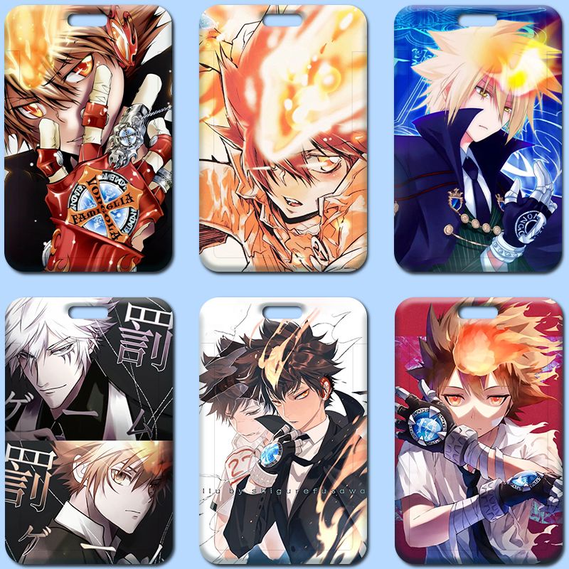 Vỏ Cứng Đựng Thẻ ID Họa Tiết Hoạt Hình Hitman Reborn DIY