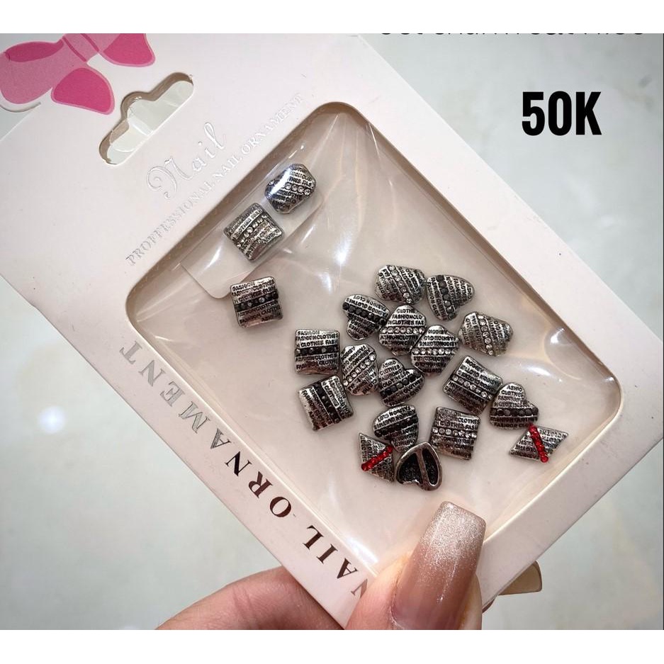 Set charm 9-đồ nails chuyên nghiệp- đồ nails nhật quyên