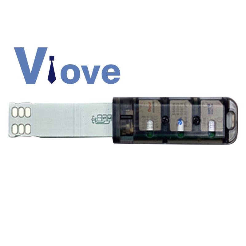 6 Slot SIM Card Adapter Multi SIM Card Reader Mini SIM Nano with Independent Control Switch for Android