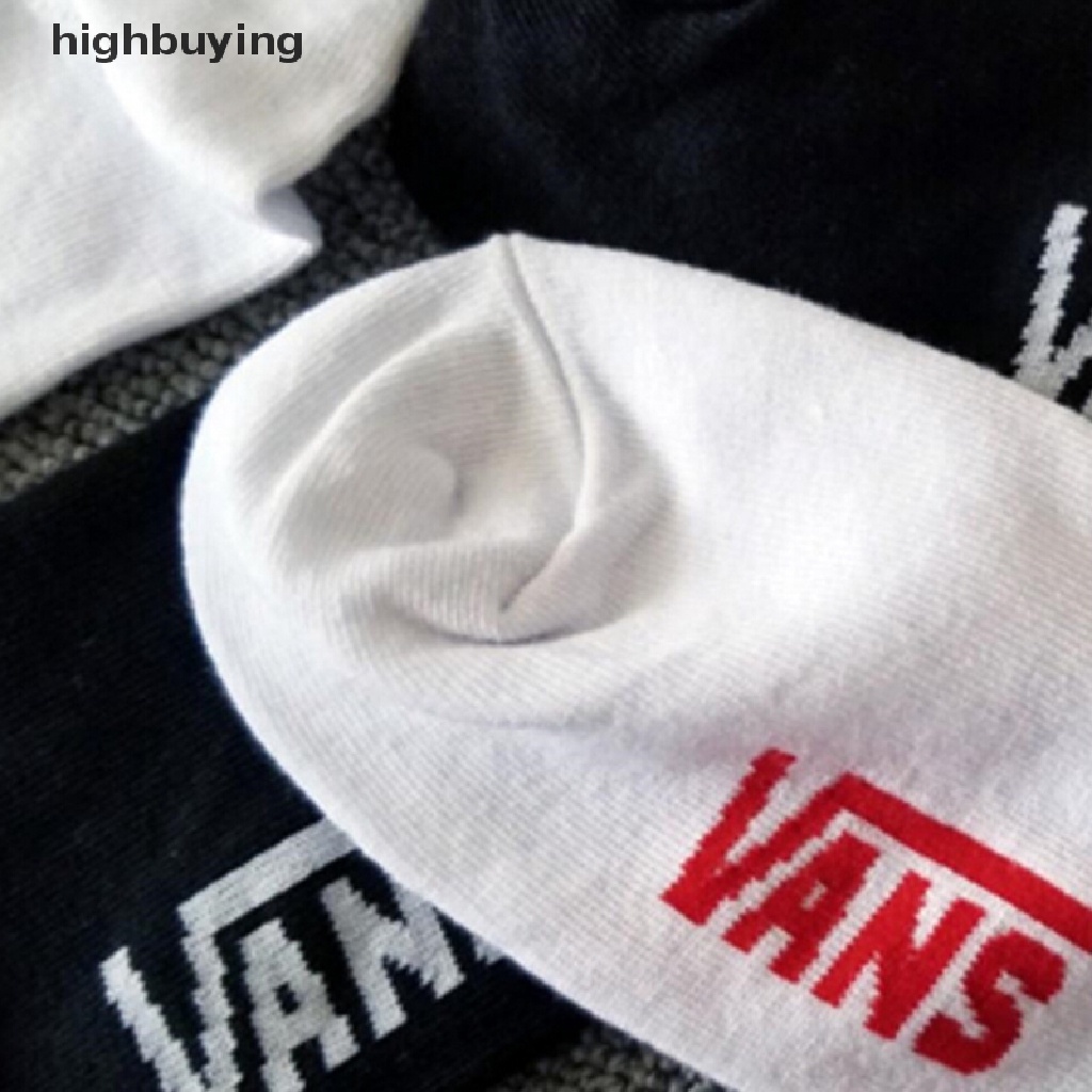 Vớ Cotton Mềm Mại In Chữ Phong Cách Thể Thao Cho Cặp Đôi