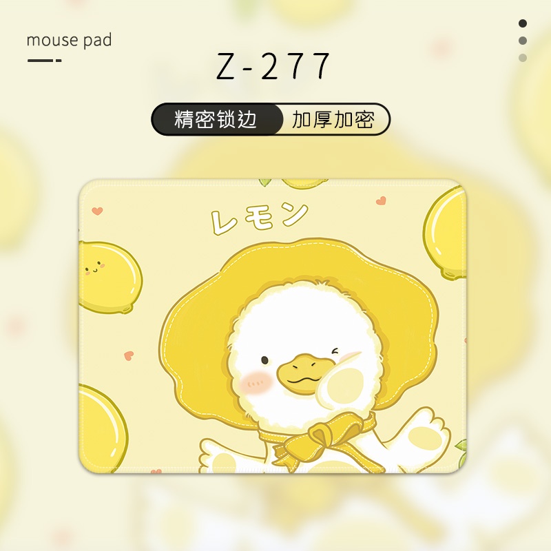 Đệm Lót Chuột Dày Dặn Hình Trái Cây / Động Vật Dễ Thương