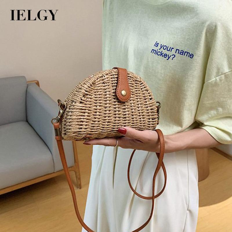 Túi cói Bằng Rơm Phong Cách retro Thời Trang Dành Cho Nữ